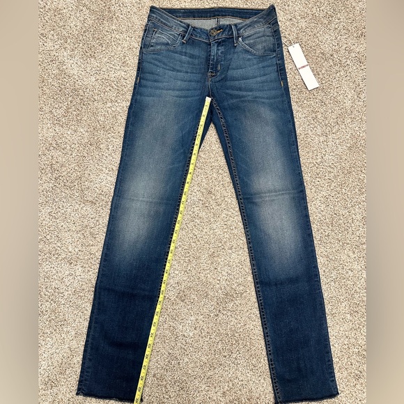 HUDSON JEANS Bacara Straight Flood Cuff Blue Denim Women Size 26 NWT - Picture 7 of 11